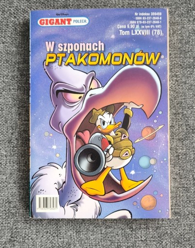 Zdjęcie oferty: komiks GIGANT tom 78 z 2007 r. -  W szponach ptakomonów