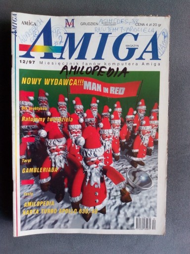 Zdjęcie oferty: Amiga 12/97 magazyn 