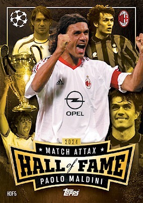 Zdjęcie oferty: PAOLO MALDINI HALL OF FAME HOF 5 - MATCH ATTAX 2025