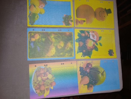 Zdjęcie oferty: Karteczki do segregatora  z lat 90 tych