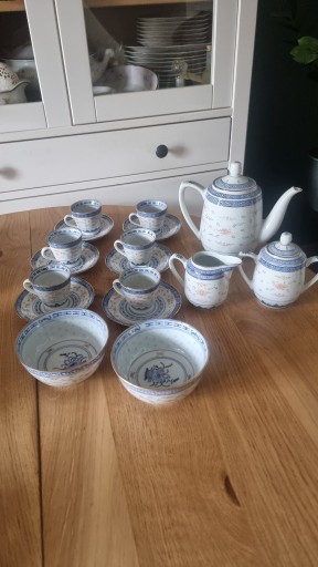 Zdjęcie oferty: Zestaw chińskiej porcelany