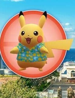 Zdjęcie oferty: Pokemon GO Regionalny Pokemon Pikachu jeju island