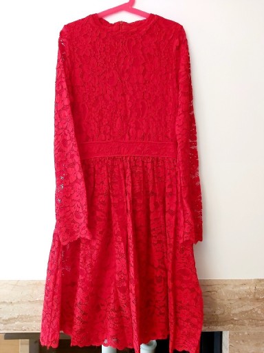 Zdjęcie oferty: Sukienka reserved 152 koronkowa czerwona