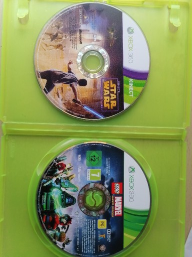 Zdjęcie oferty: 2 Gry Lego Marvel i Star Wars na konsole Xbox 360 