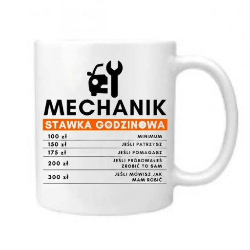 Zdjęcie oferty: Kubek mechanika 