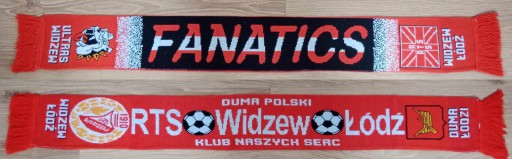 Zdjęcie oferty: Szalik Widzew Łódź lata 90 te OK
