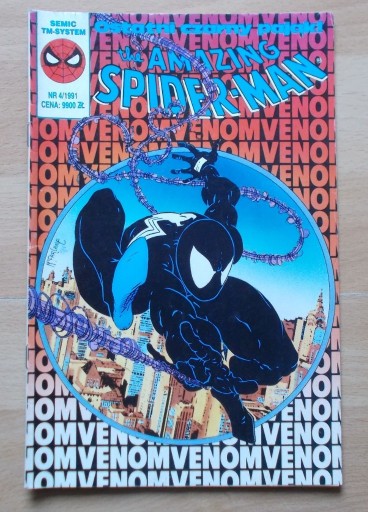 Zdjęcie oferty: TM-Semic THE AMAZING SPIDER-MAN nr 4/1991 bdb-