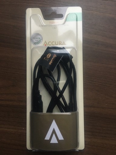 Zdjęcie oferty: Kabel Accura Premium USB 1.8M CZARNY