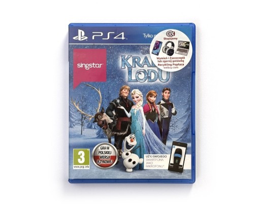 Zdjęcie oferty: SingStar Kraina Lodu Frozen PL - PS4 PS5