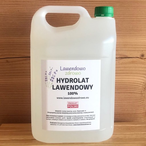 Zdjęcie oferty: Hydrolat lawendowy 5 l - Producent 