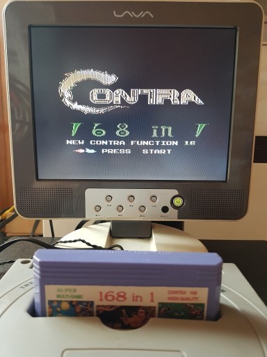 Zdjęcie oferty: Kartridż 168 in 1 Contra Pegasus Famicom 