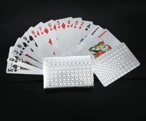Zdjęcie oferty: Karty do gry  plastik talia 54
