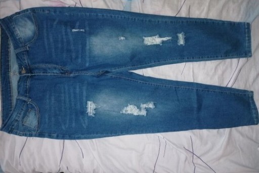 Zdjęcie oferty: Spodnie jeansy damskie przetarcia 3xl