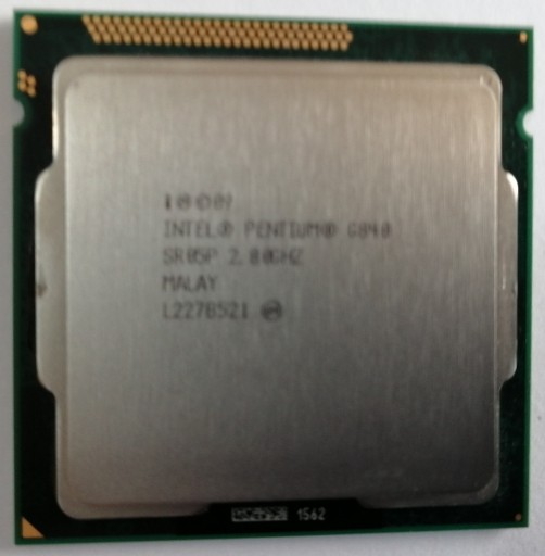 Zdjęcie oferty: Procesor Intel Pentium G840 2x2,8 GHz