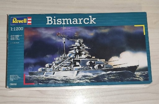 Zdjęcie oferty: Bismarck 1:1200 Revell model do sklejania 05802