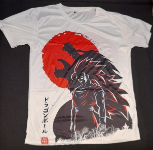 Zdjęcie oferty: Rashguard M koszulka treningowa goku dragon ball