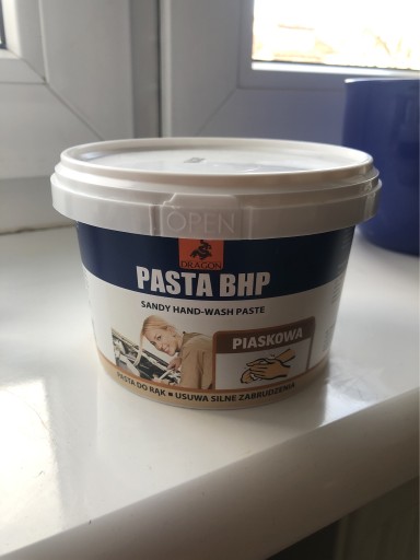 Zdjęcie oferty: Pasta BHP piaskowa 500g