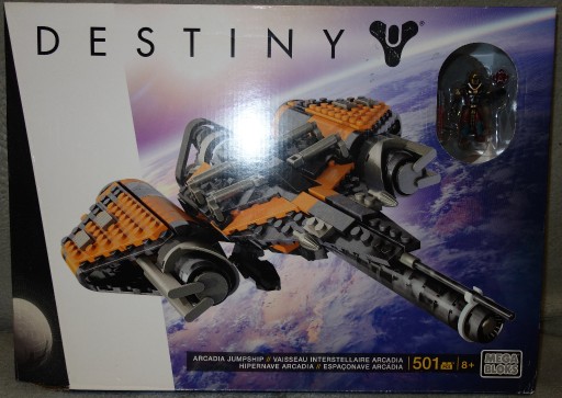 Zdjęcie oferty: klocki Mega Bloks DESTINY Arcadia Jumpship UNIKAT