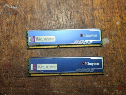 Zdjęcie oferty: Pamięci RAM 2x2GB DDR3 Kingston
