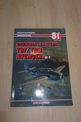 Zdjęcie oferty: monografie lotnicze 81 avenger krzysztofowicz 