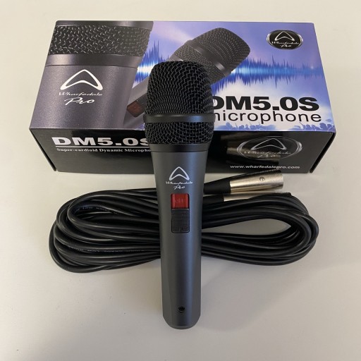 Zdjęcie oferty: Wharfedale DM-5.0S Mikrofon dynamiczny z wyłącznikiem