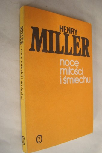Zdjęcie oferty: Noce miłości i śmiechu - Henry Miller 