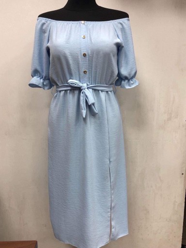 Zdjęcie oferty: Sukienka długa biust 100 niebieska