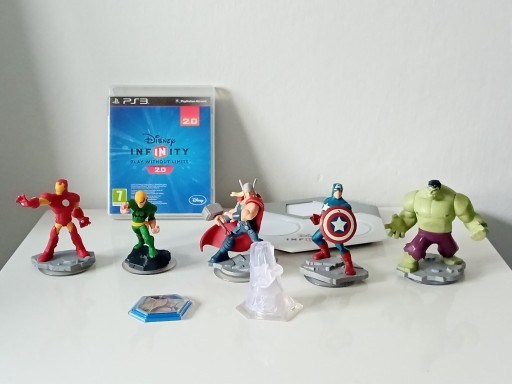 Zdjęcie oferty: DISNEY INFINITY2.0 + 5 FIGUREK AVENGERS+PORTAL PS3