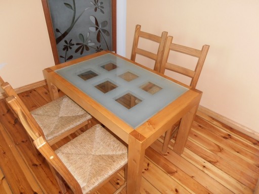 Zdjęcie oferty: stłół dębowy robiony na zamówienie + krzesła grati