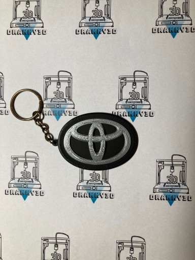 Zdjęcie oferty: Brelok do kluczy Toyota, wydruk 3D