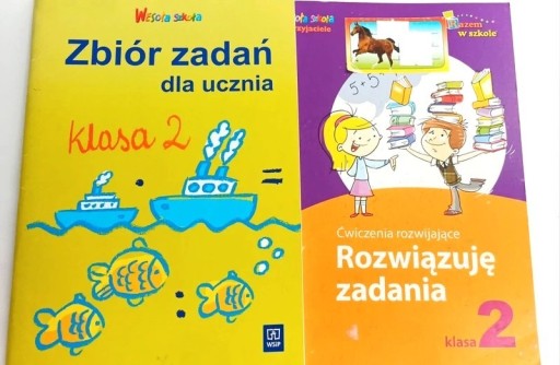 Zdjęcie oferty: Zadania ćwiczenia matematyczne 2 3 klasa 8-10 lat Hanisz unikatkomplet