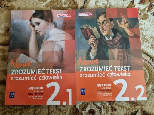 Zdjęcie oferty: Zrozumieć tekst, zrozumieć człowieka 2.1 + 2.2