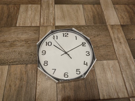 Zdjęcie oferty: Nowy biały zegar ścienny 28 cm IKEA 