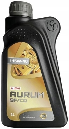 Zdjęcie oferty: OLEJ LOTOS 15W40 AURUM SF/CD WF-K107510-0H0 1L