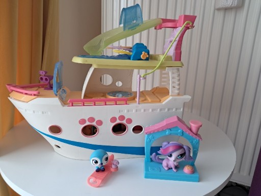 Zdjęcie oferty: Statek Littlest Pet Shop LPS zestaw