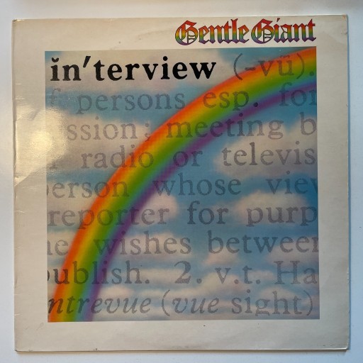 Zdjęcie oferty: LP GENTLE GIANT - Interview UK 1976 EX