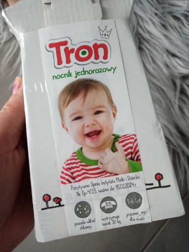 Zdjęcie oferty: Tron nocnik jednorazowy