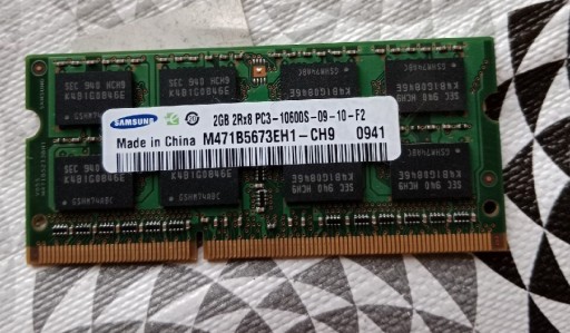 Zdjęcie oferty: Pamięć ram 2GB DDR3