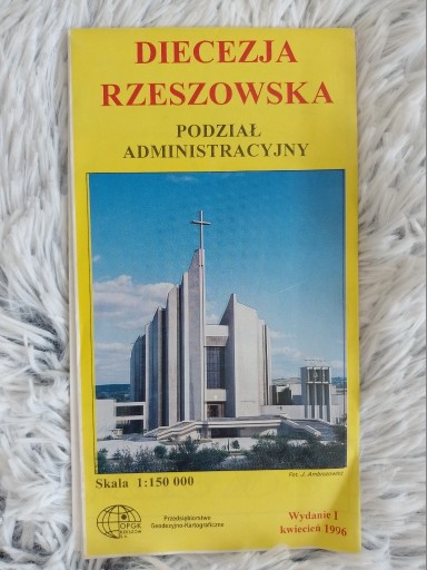 Zdjęcie oferty: Diecezja Rzeszowska podział administracyjny 1996
