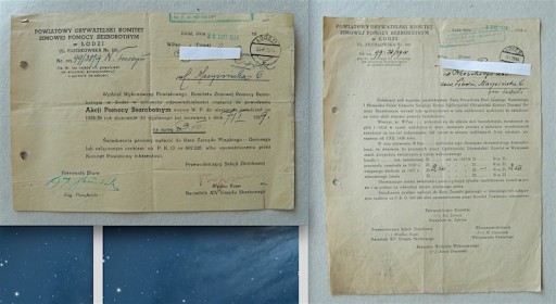 Zdjęcie oferty: KOMITET ZIMOWEJ POMOCY BEZROBOTNYM ŁÓDŹ 1939 r.
