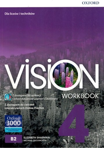 Zdjęcie oferty: Vision 4 B2 workbook nowa +kod