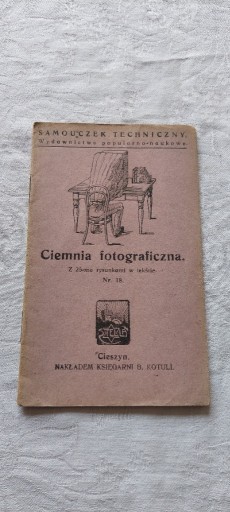 Zdjęcie oferty: Samouczek tech.- Ciemnia fotograficzna 1927