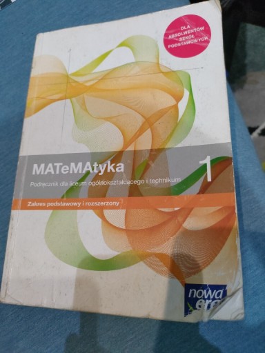 Zdjęcie oferty: Podręcznik Matematyka 1 Nowa Era