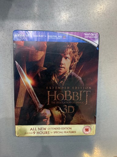 Zdjęcie oferty: Hobbit Pustkowie Smauga Blu-Ray 3D+2D Ang. Wer.
