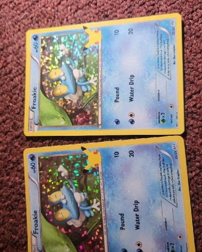 Zdjęcie oferty: Karta Pokemon Froakie Holo na 25 lecie mc donalds