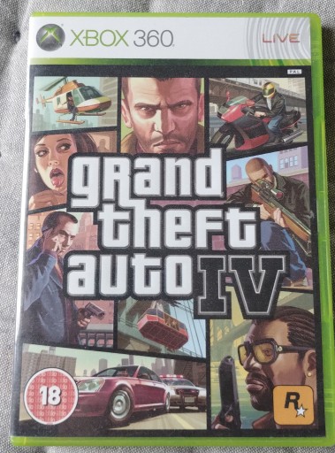 Zdjęcie oferty: X BOX 360 GRA GRAND THEFT AUTO IV