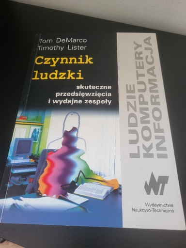 Zdjęcie oferty: Czynnik ludzki Tom DeMarco Timothy Lister