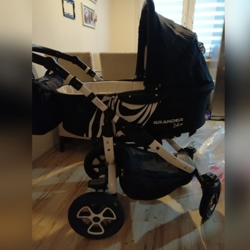 Zdjęcie oferty: Wózek 2w1 Tutek Grander Zebra 