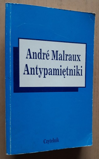 Zdjęcie oferty: André Malraux  Antypamiętniki 