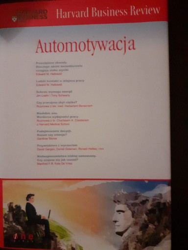 Zdjęcie oferty: Automotywacja. Harward Business Review